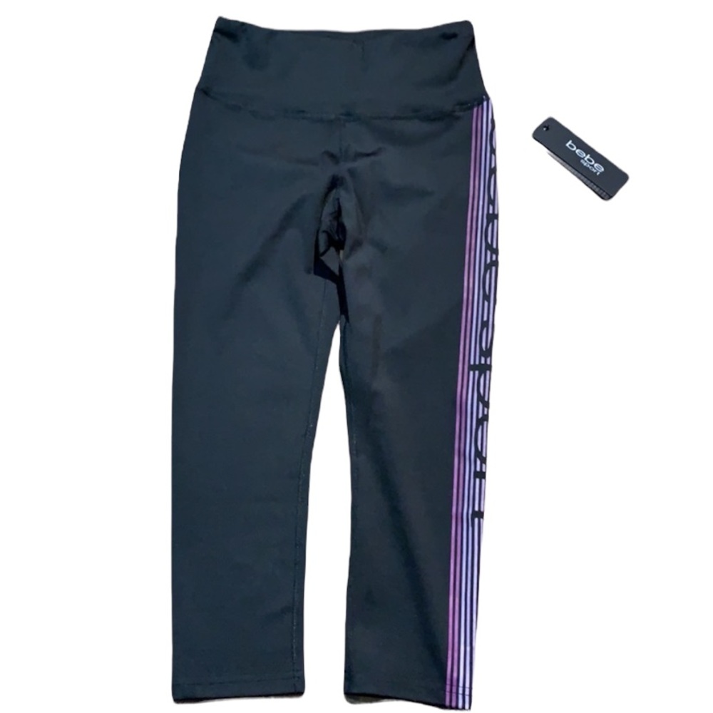 BeBe sport workout capris pants
